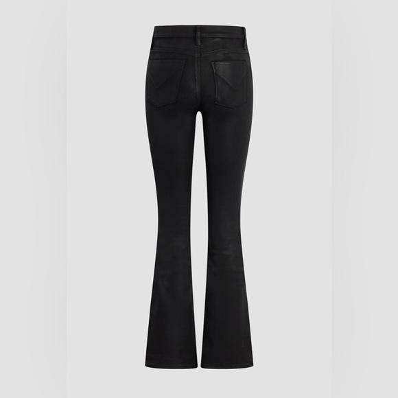 Hudson Barbara High Rise Bootcut Jean noir coated - Picture 7 of 10